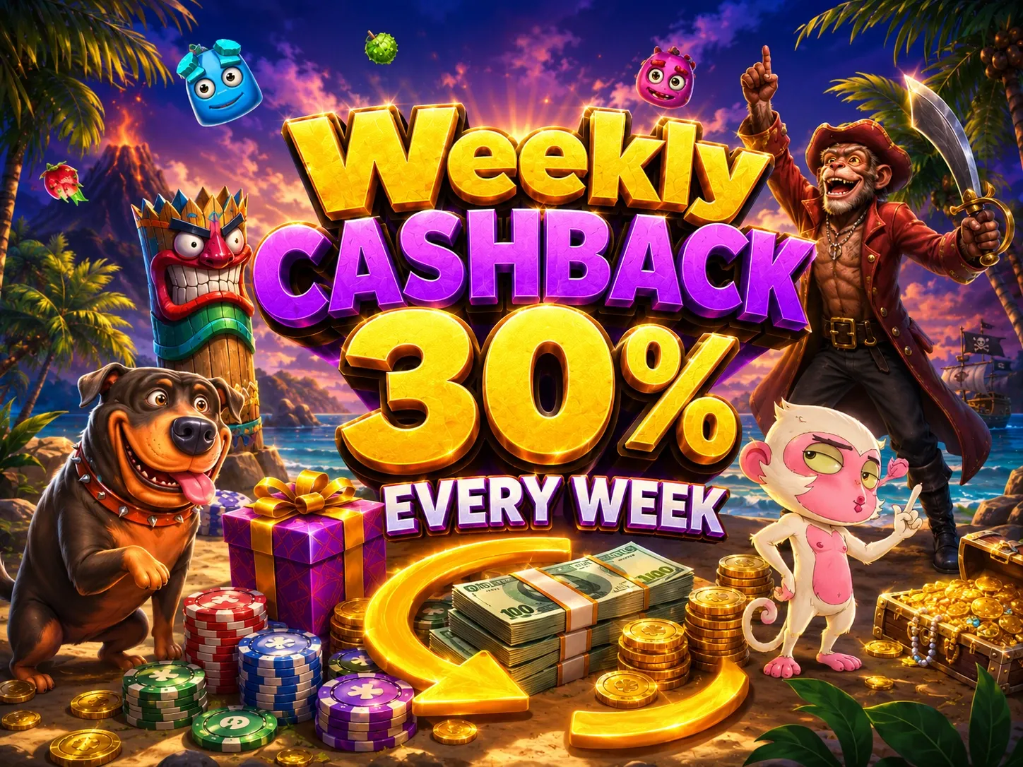Weekly cashback
